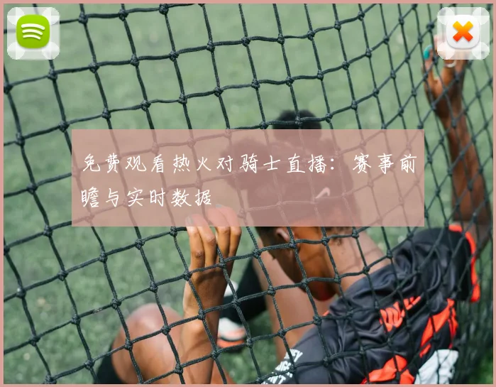 免费观看热火对骑士直播：赛事前瞻与实时数据