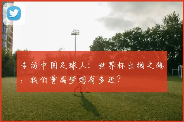 专访中国足球人:世界杯出线之路,我们曾离梦想有多近?
