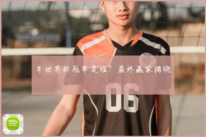 年世界杯冠军是谁?最终赢家揭晓