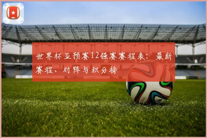 世界杯亚预赛12强赛赛程表:最新赛程、对阵与积分榜